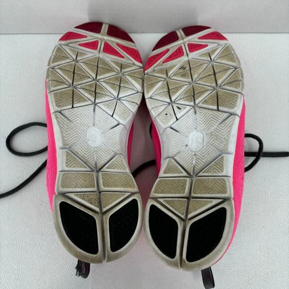Nike Free TR Fit 4 Running Sneakers Flyknit Breathable Pink Gray Women's 7.5 - Picture 10 of 11